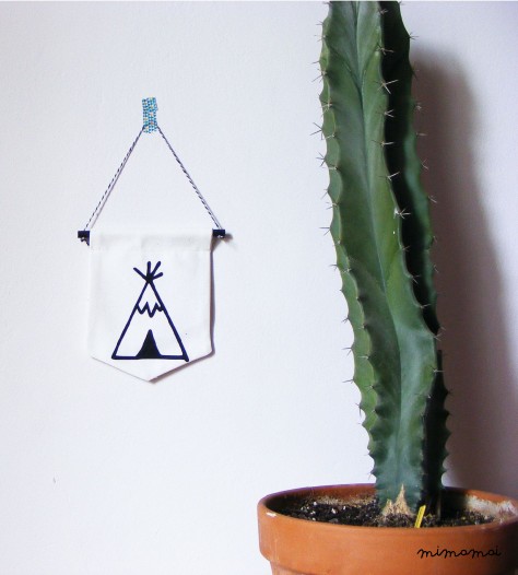 TEEPEE Wall banner