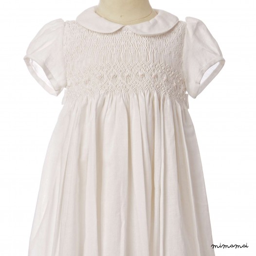 Clodius Parnassian smocked babies dress