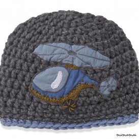 Cap HELI dark grey