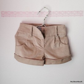 Girls corduroy shorts Toddler girls Rolled cuff shorts Girls