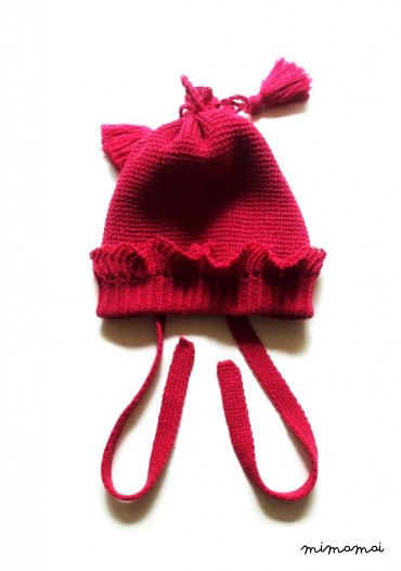 Babies/Children's merino wool bonnet and scarf set/hat/beanie/two piece set