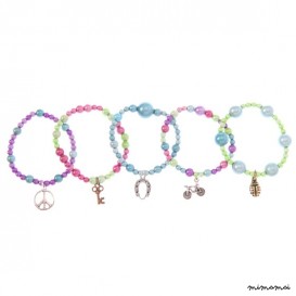 Miracle bead charm bracelets