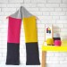 LUXURY COLOUR BLOCK SCARF KNITTING KIT