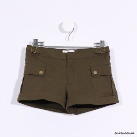 Big Pocket Shorts army green