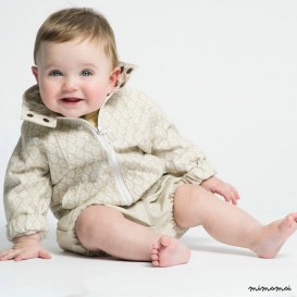 Jacket baby unisex in beige