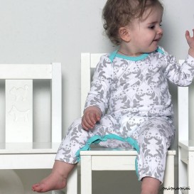Panda Mates Sleepsuit