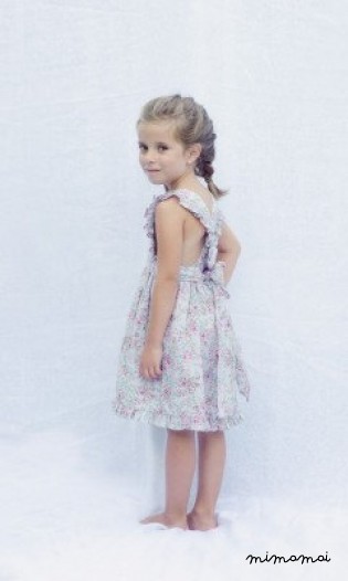 Apron dress/Girls dress/Rustic dress/Vintage for kids/Size 4T