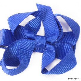 Small Electric Blue Bow