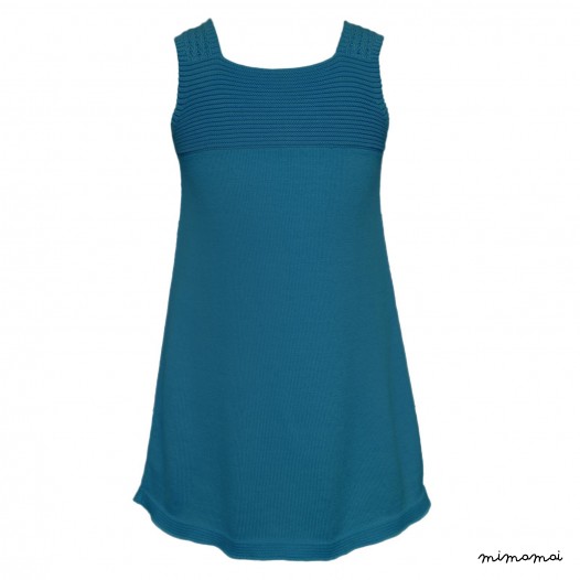 Lace Tunic Dress Teal