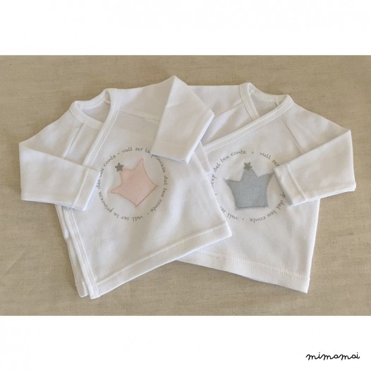 Conjunto cruzado con short Principitos