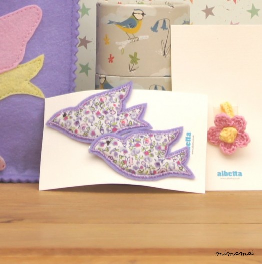 Bird Hair Clips
