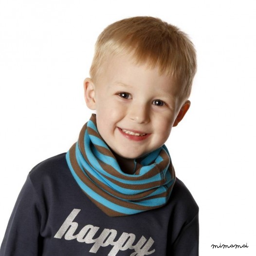 Boys Striped Neck Warmer