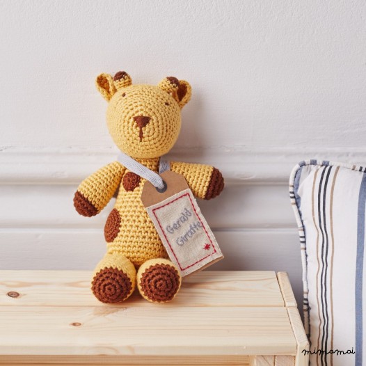 Hand Crocheted Gerald Giraffe