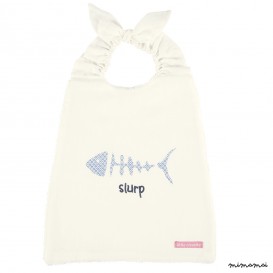 Large elasticated bib slurp
