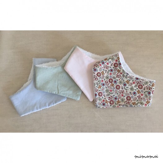Babero bandana estampado Principitos