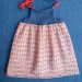 Abitino in tessuto tricot e cotone liberty fantasia