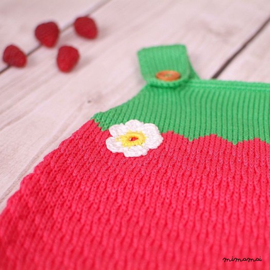 Bambino vestito maglia vestito lampone