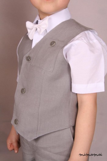 Linen vest