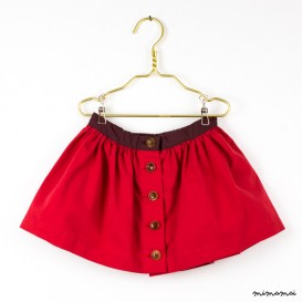 Ronja skirt in red