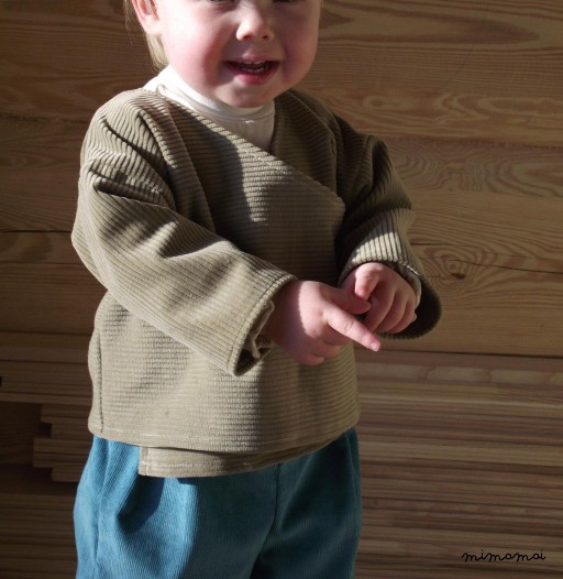 Natural bolero jacket