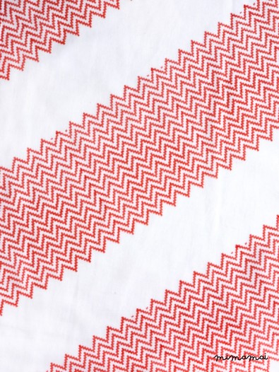 Frutto Swaddle Baby Blanket warm red