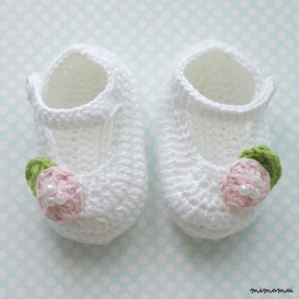 White Crochet Ballerina