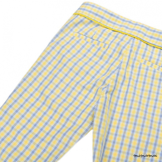 Long Pants yellow and blue