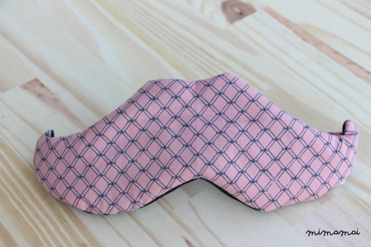 Masque de nuit &ndash; Petits noeuds-rose