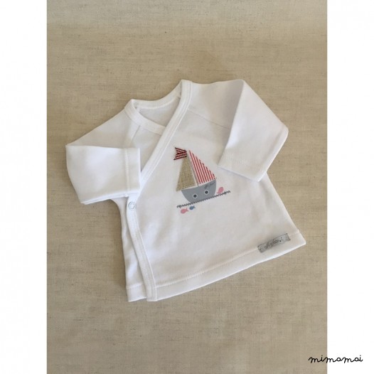 Camiseta cruzada Mediterr&aacute;neo