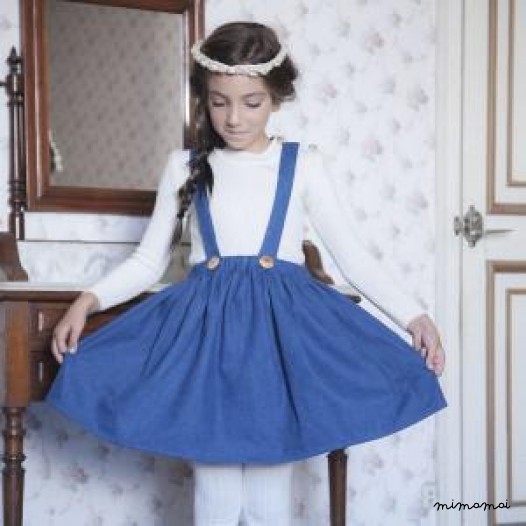 Denim skirt for girls