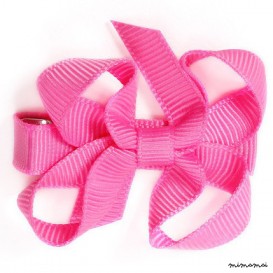 Small Shocking Pink Bow