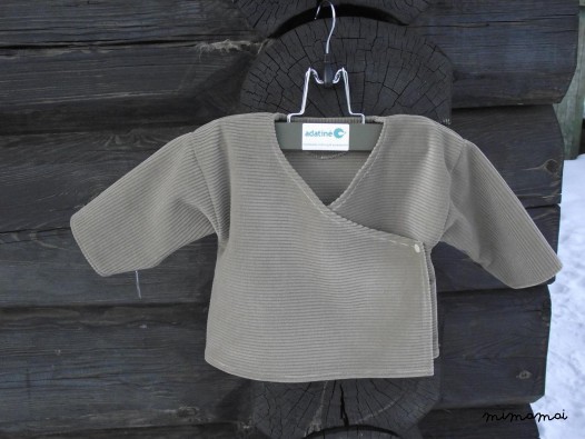 Natural bolero jacket