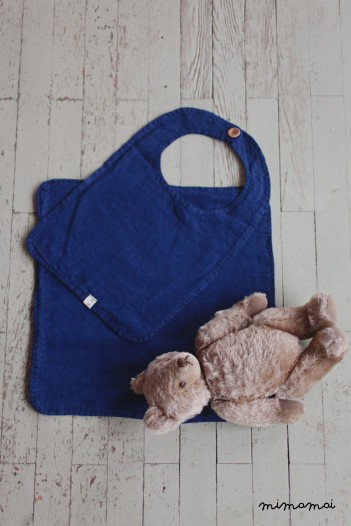 NAVY BLUE BIB