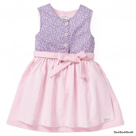 Dress MY DIRNDL flower rose/check rose