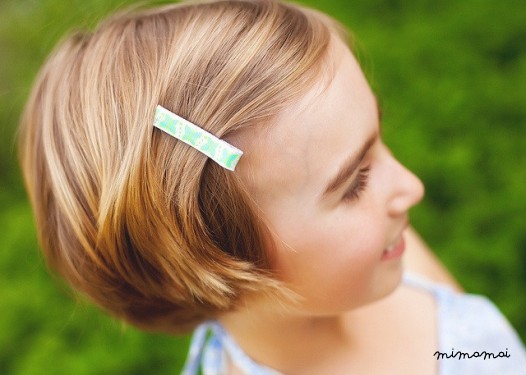 Pair of Maya Zigzag hairclips