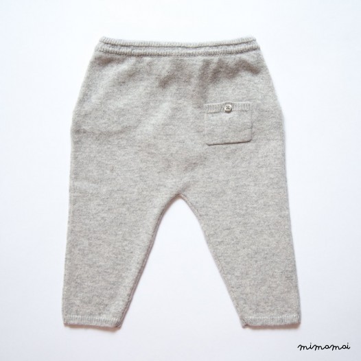 Baby Pants - Light Grey M&eacute;lange