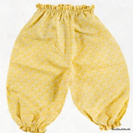 Yellow baggy pants