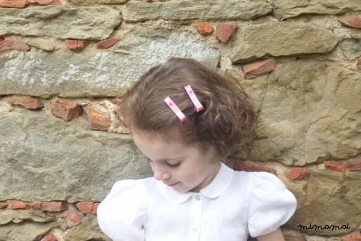 Pair of Charlotte Stars Pink Hairclips