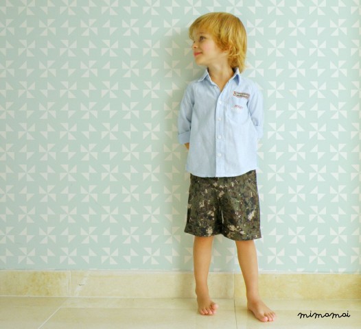 Military design Baby Boy Shorts