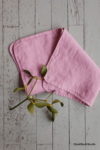 PASTEL PINK BURP CLOTH