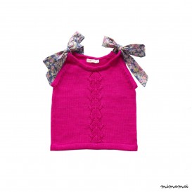 Smile Top | Bright Pink