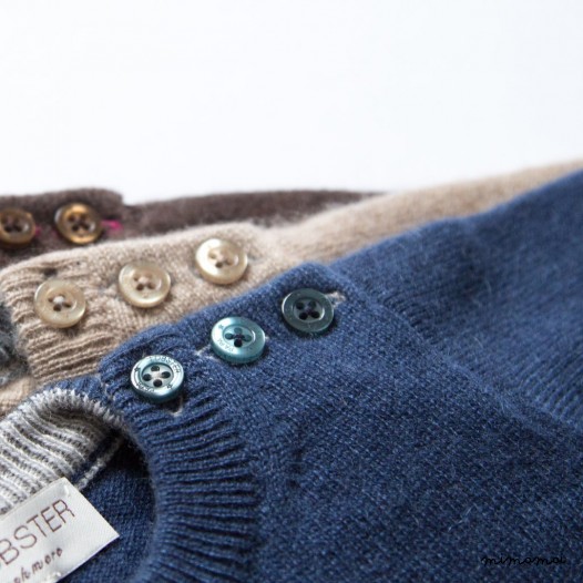 Jumper with Elbowpatches - Brown
