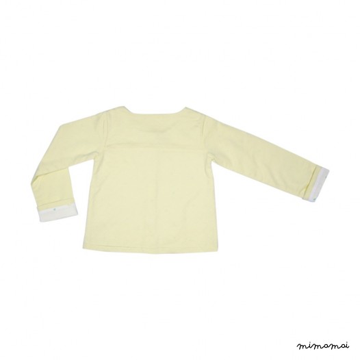 Veste fille jaune Calixte