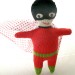 Superhero doll - Red