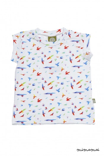 Shilo Tee Watercolor Birds