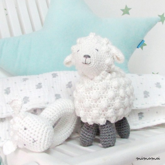 Crochet Lamb Soft Toy
