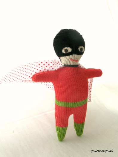 Superhero doll - Red