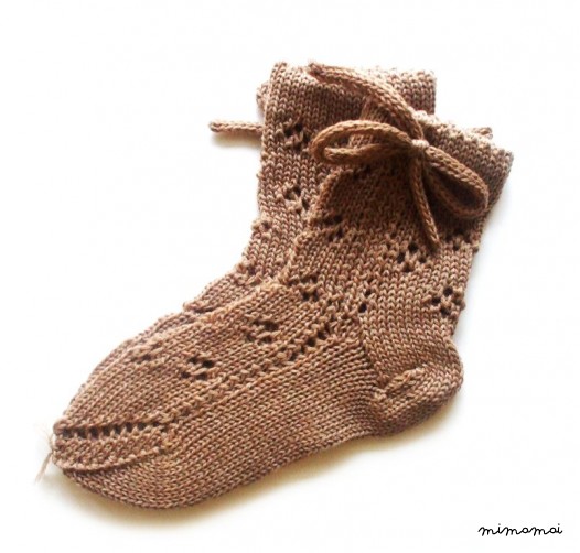 Babies/Children's knitted merino wool Lace Socks/stockings/baptism/christenings