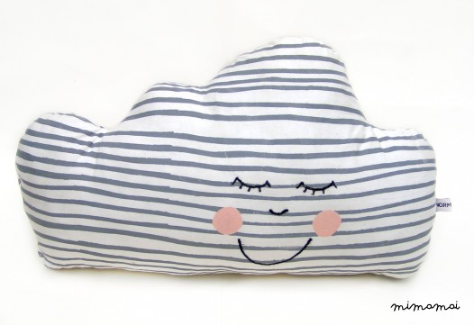Grey/milk cuddly cloud