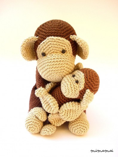 Crochet Monkey, Monkey Plush